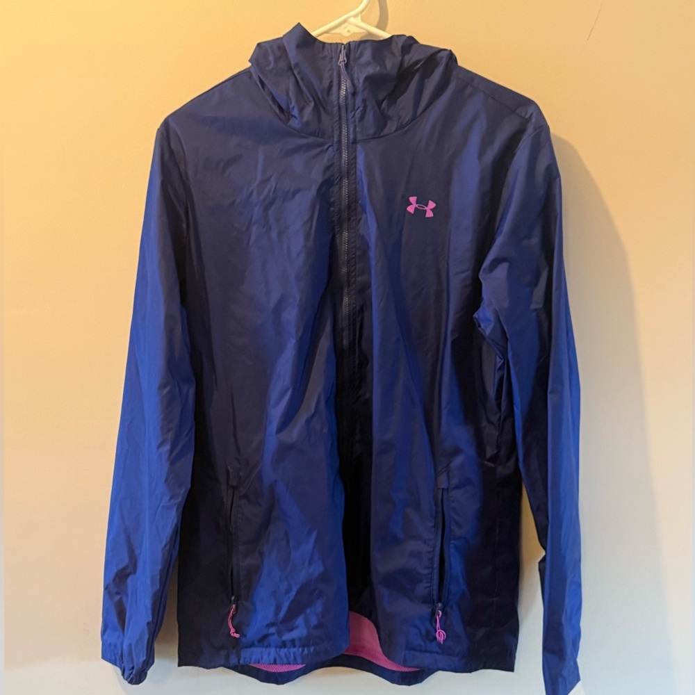 Under Armour Women’s Purple and Pink Raincoat